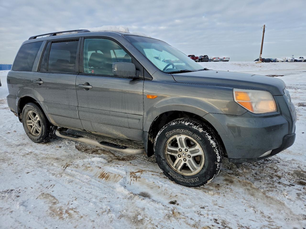 2008 Honda Pilot Exl Gray vin: 5FNYF18798B501118