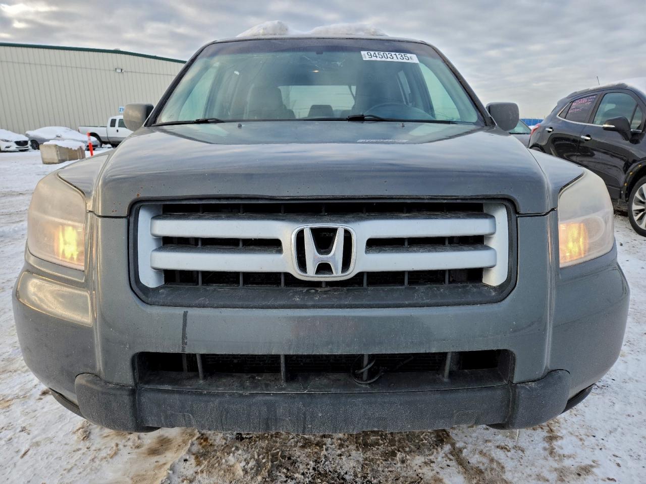 2008 Honda Pilot Exl Gray vin: 5FNYF18798B501118
