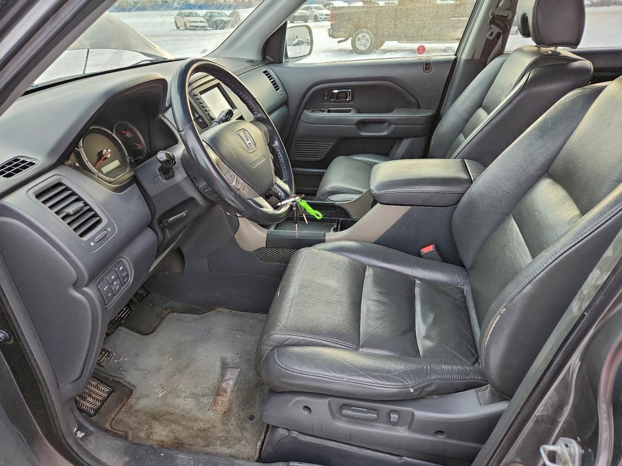 2008 Honda Pilot Exl Gray vin: 5FNYF18798B501118