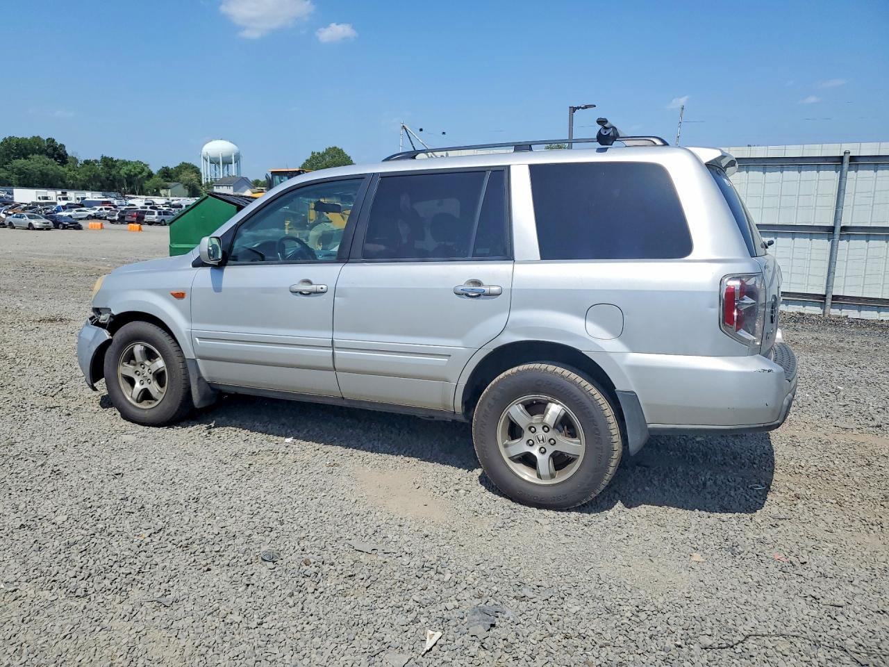 2006 Honda Pilot Ex Silver vin: 5FNYF187X6B002244