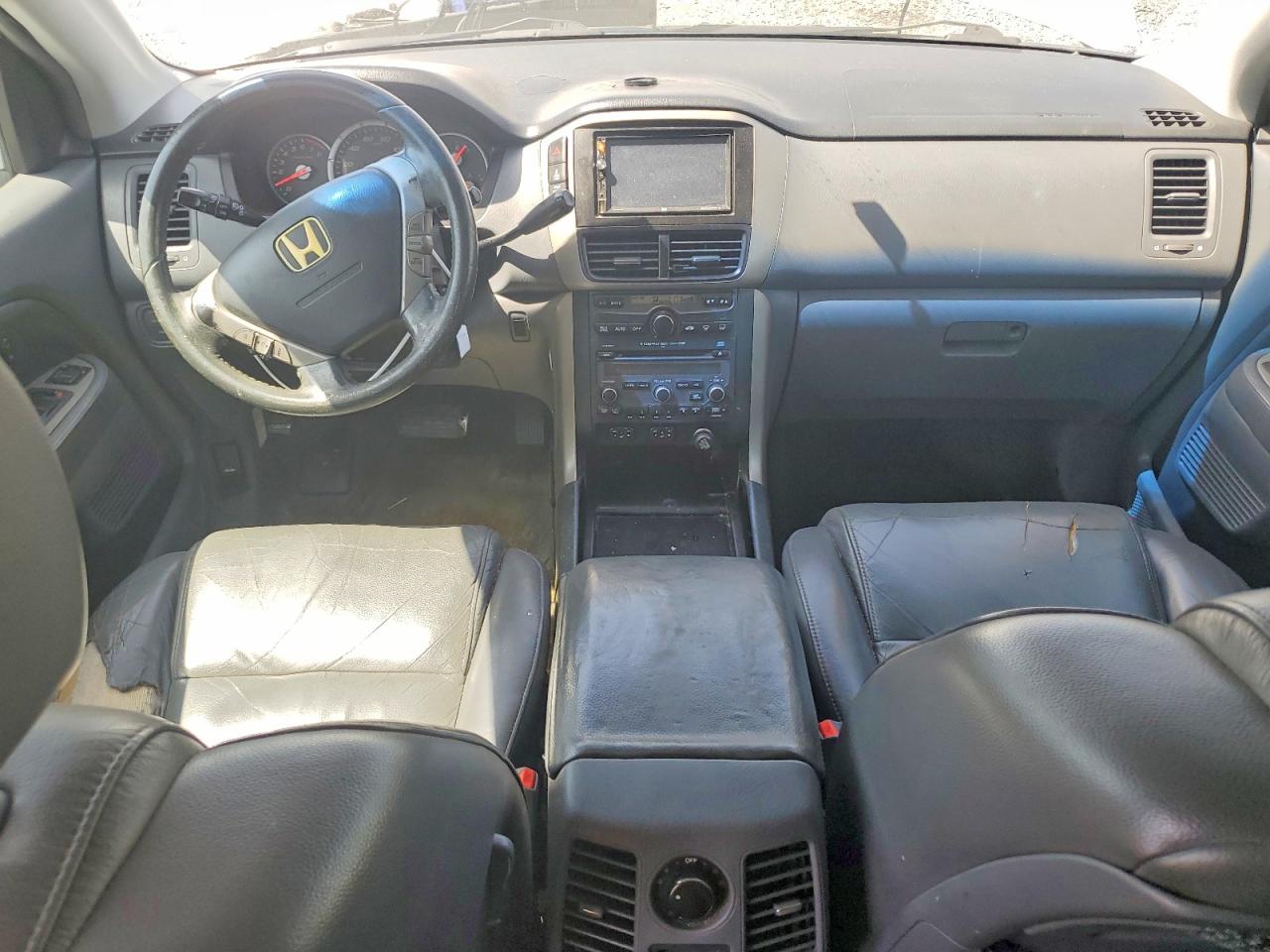 2006 Honda Pilot Ex Silver vin: 5FNYF187X6B002244