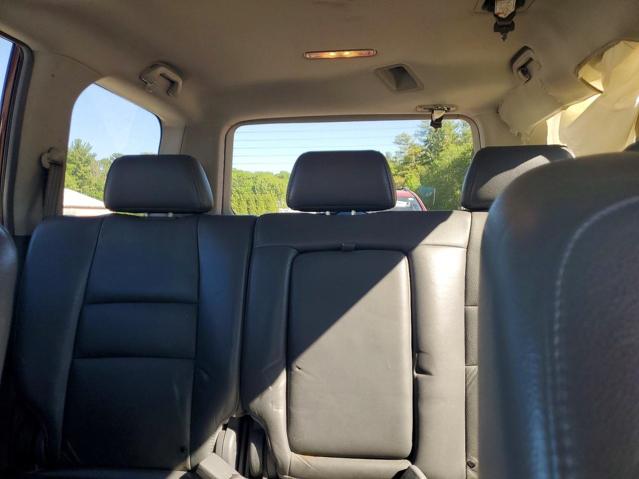 2007 Honda Pilot Exl Красный vin: 5FNYF187X7B028926
