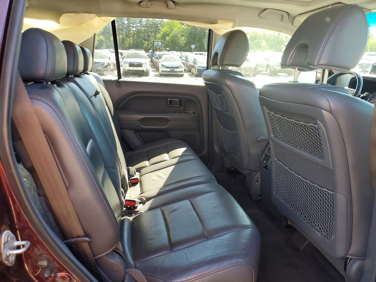 2007 Honda Pilot Exl Красный vin: 5FNYF187X7B028926