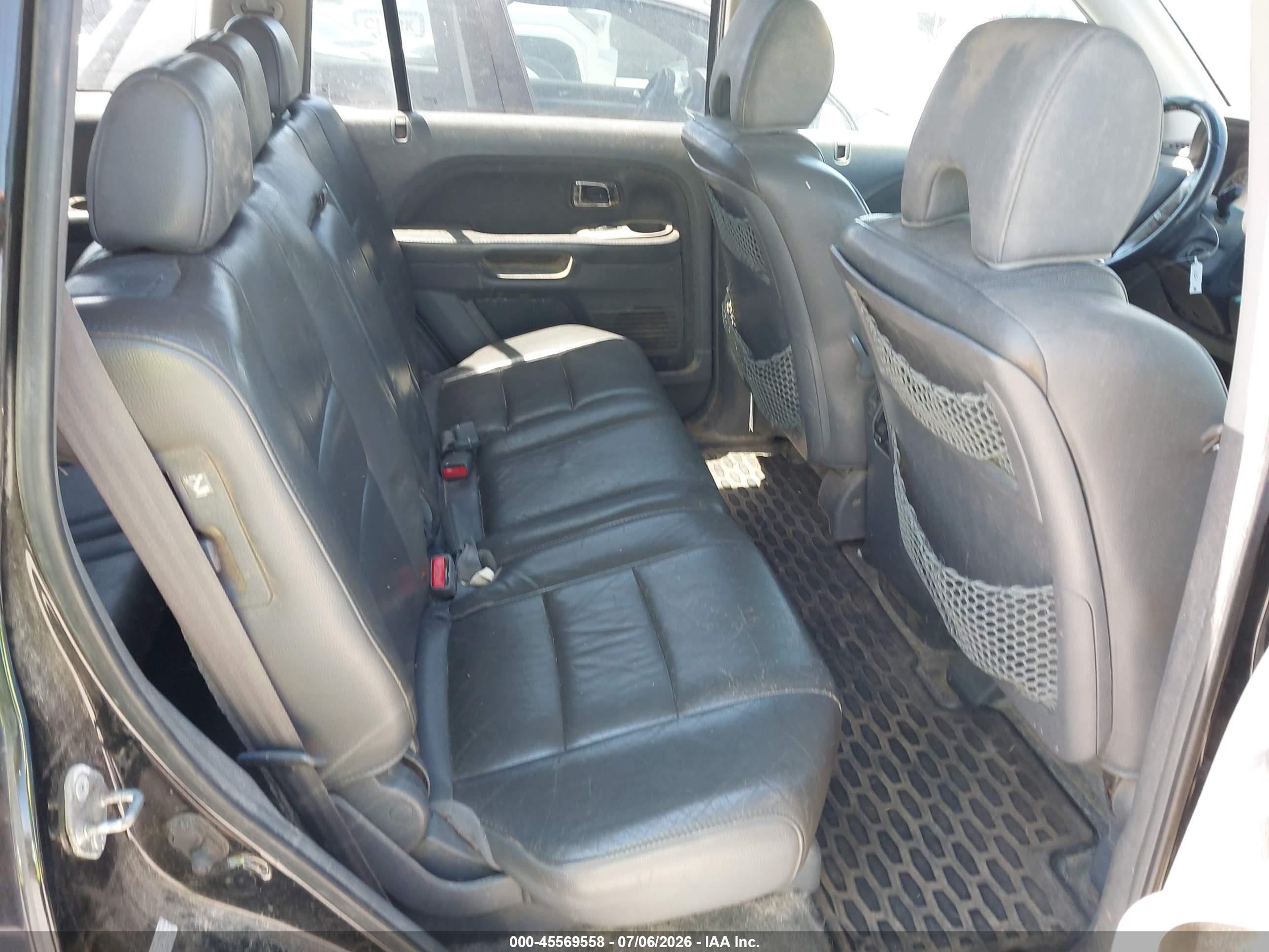 2008 Honda Pilot Ex-l Gray vin: 5FNYF187X8B045775
