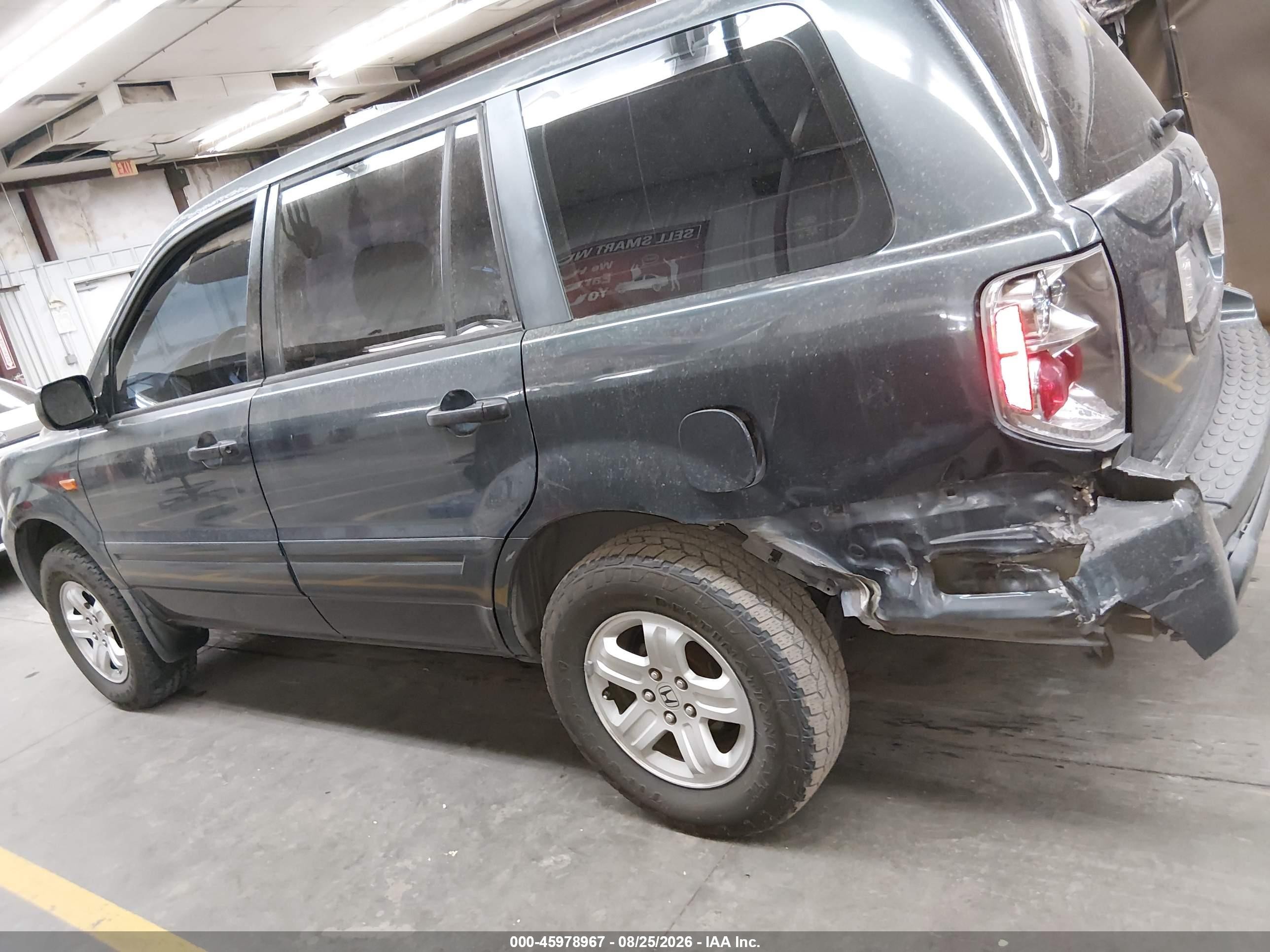 2006 Honda Pilot Lx Green vin: 5FNYF28126B014583