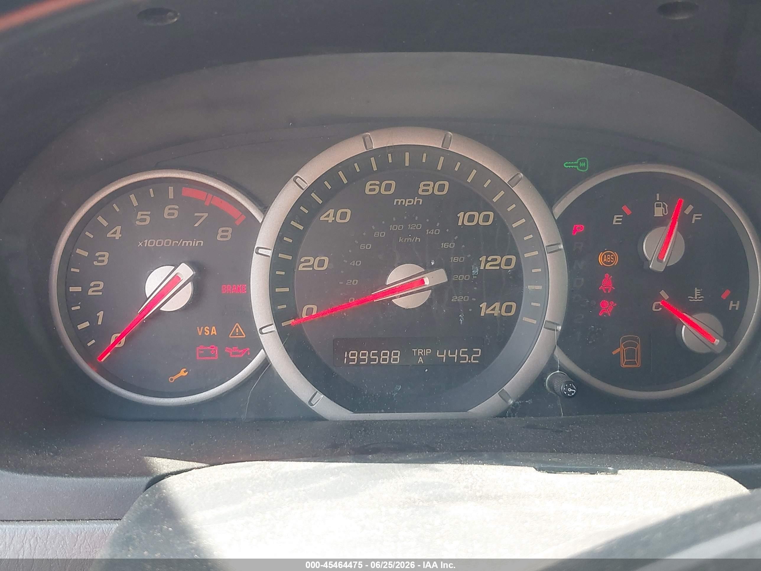 2007 Honda Pilot Lx Blue vin: 5FNYF28127B004931