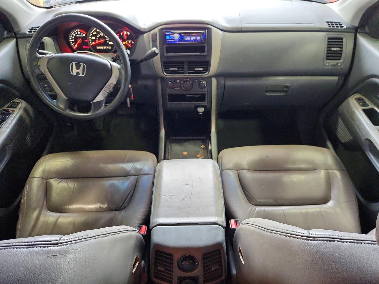 2006 Honda Pilot Lx Gray vin: 5FNYF28146B032177
