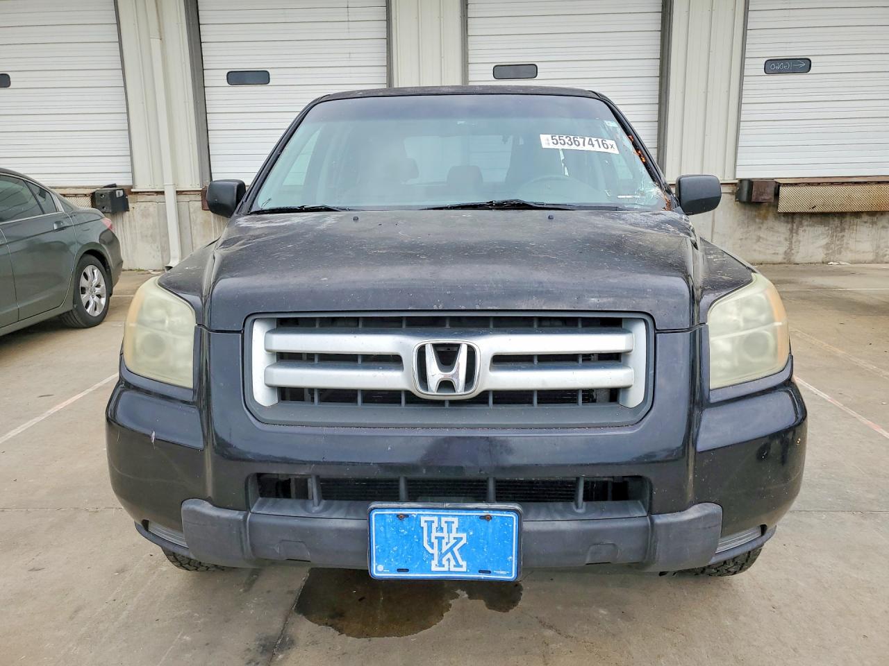2006 Honda Pilot Lx Black vin: 5FNYF28146B038464