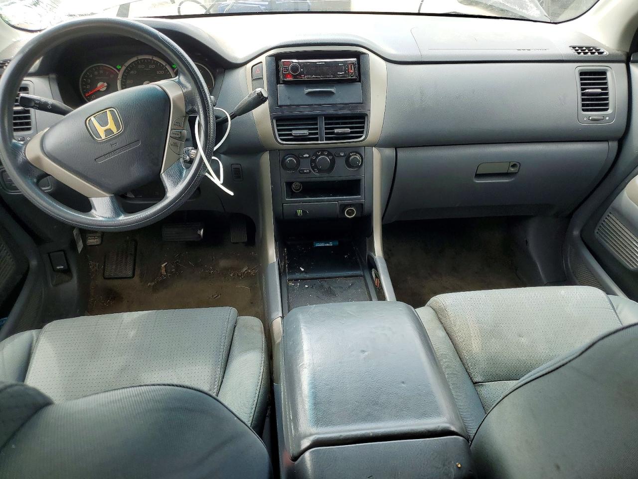 2006 Honda Pilot Lx Black vin: 5FNYF28146B038464