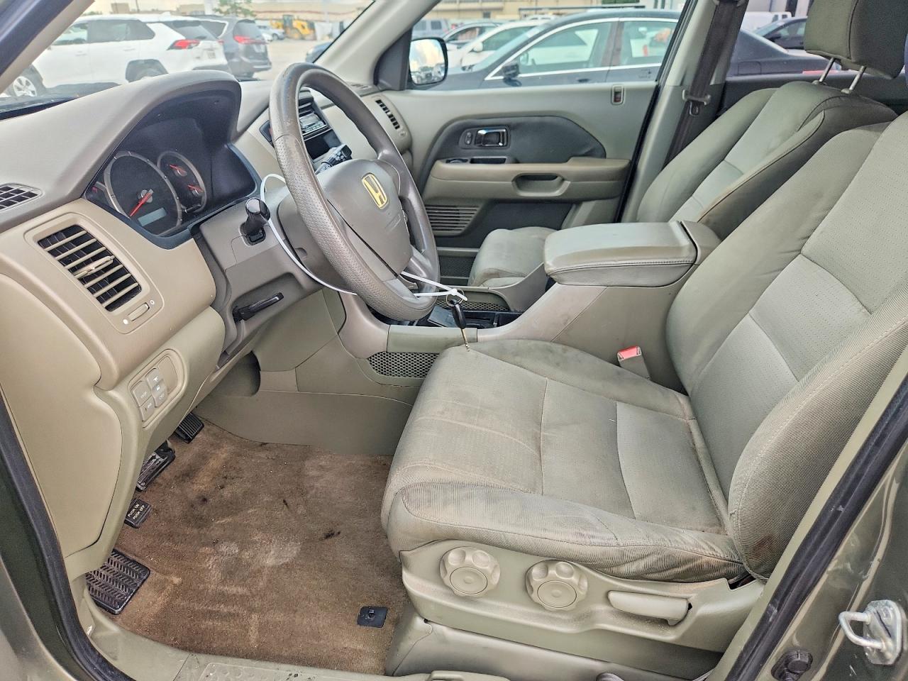2007 Honda Pilot Lx Green vin: 5FNYF28147B006020
