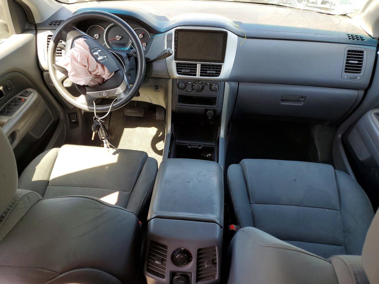 2007 Honda Pilot Lx Gray vin: 5FNYF28167B025507