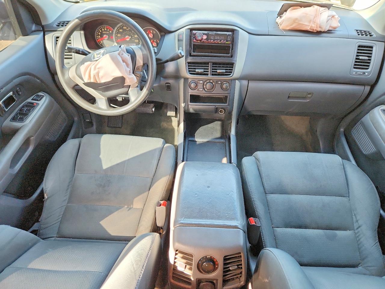 2006 Honda Pilot Lx Green vin: 5FNYF28186B019089
