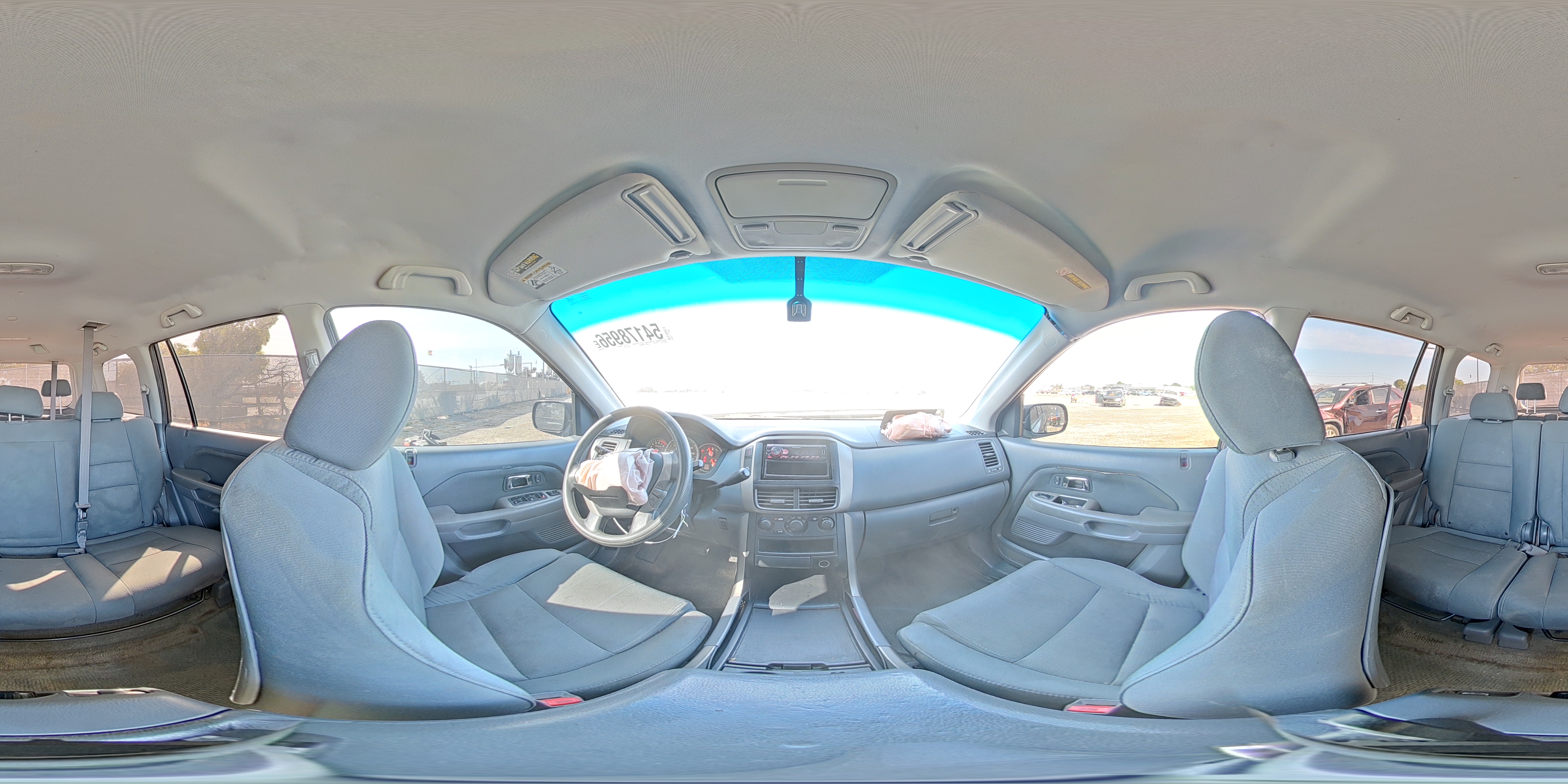 2006 Honda Pilot Lx Green vin: 5FNYF28186B019089