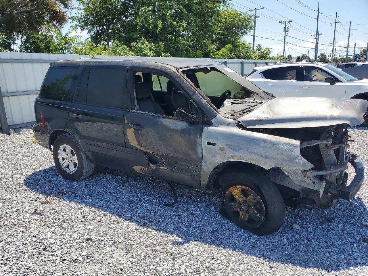 2007 Honda Pilot Lx Черный vin: 5FNYF28197B044682