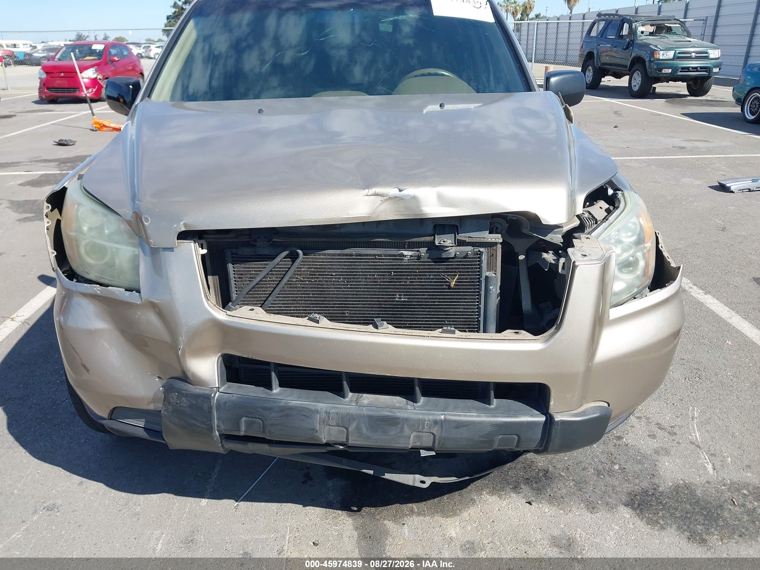 2007 Honda Pilot Lx Желто-коричневый vin: 5FNYF281X7B002151