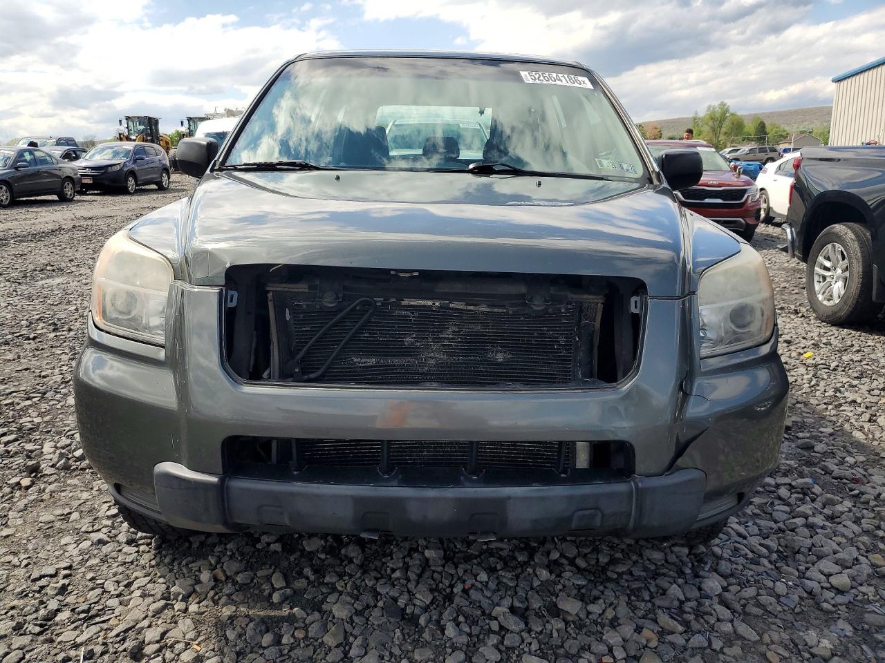 2007 Honda Pilot Lx Серебряный vin: 5FNYF281X7B042679