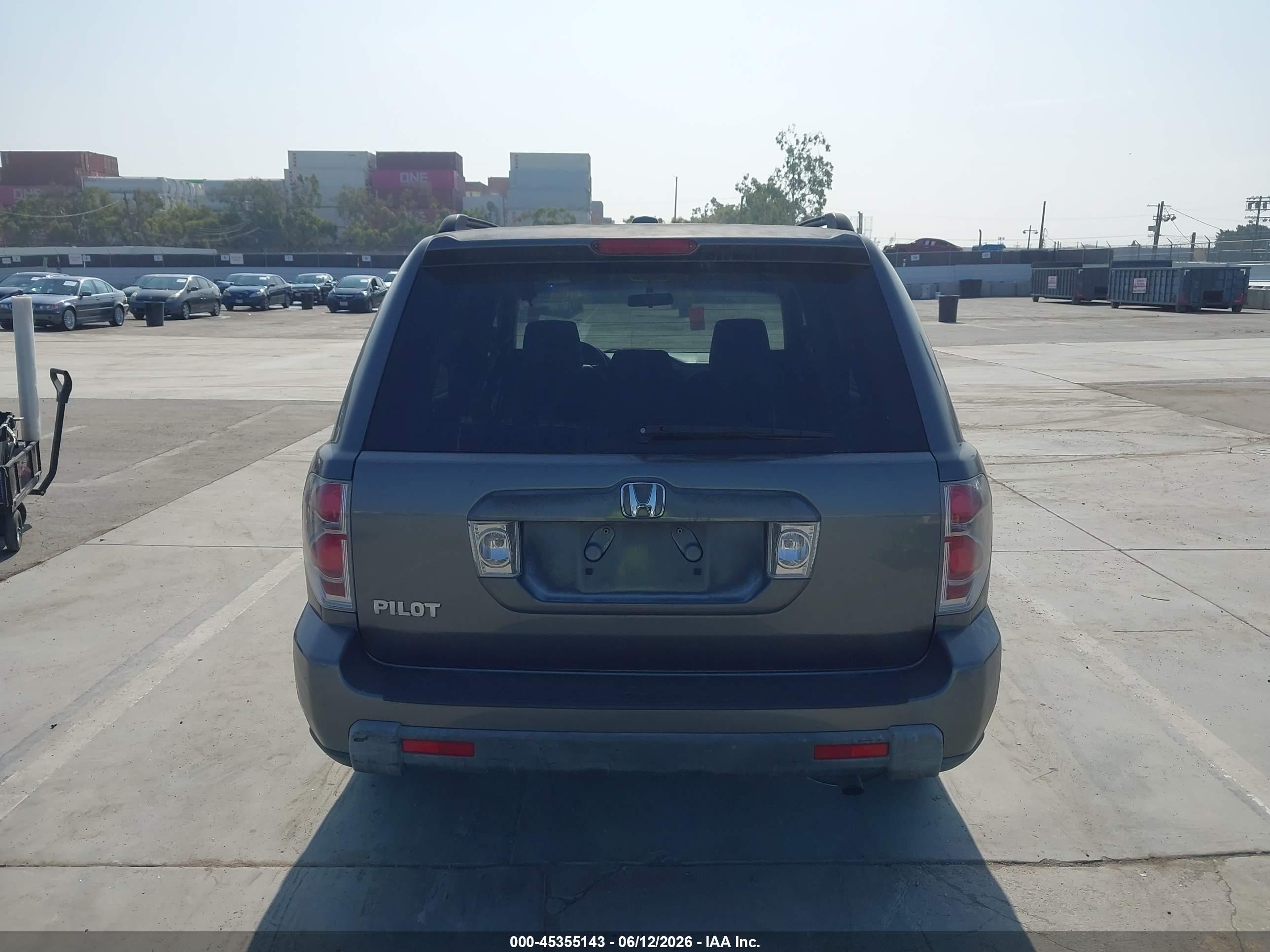 2008 Honda Pilot Vp Серый vin: 5FNYF28208B029448