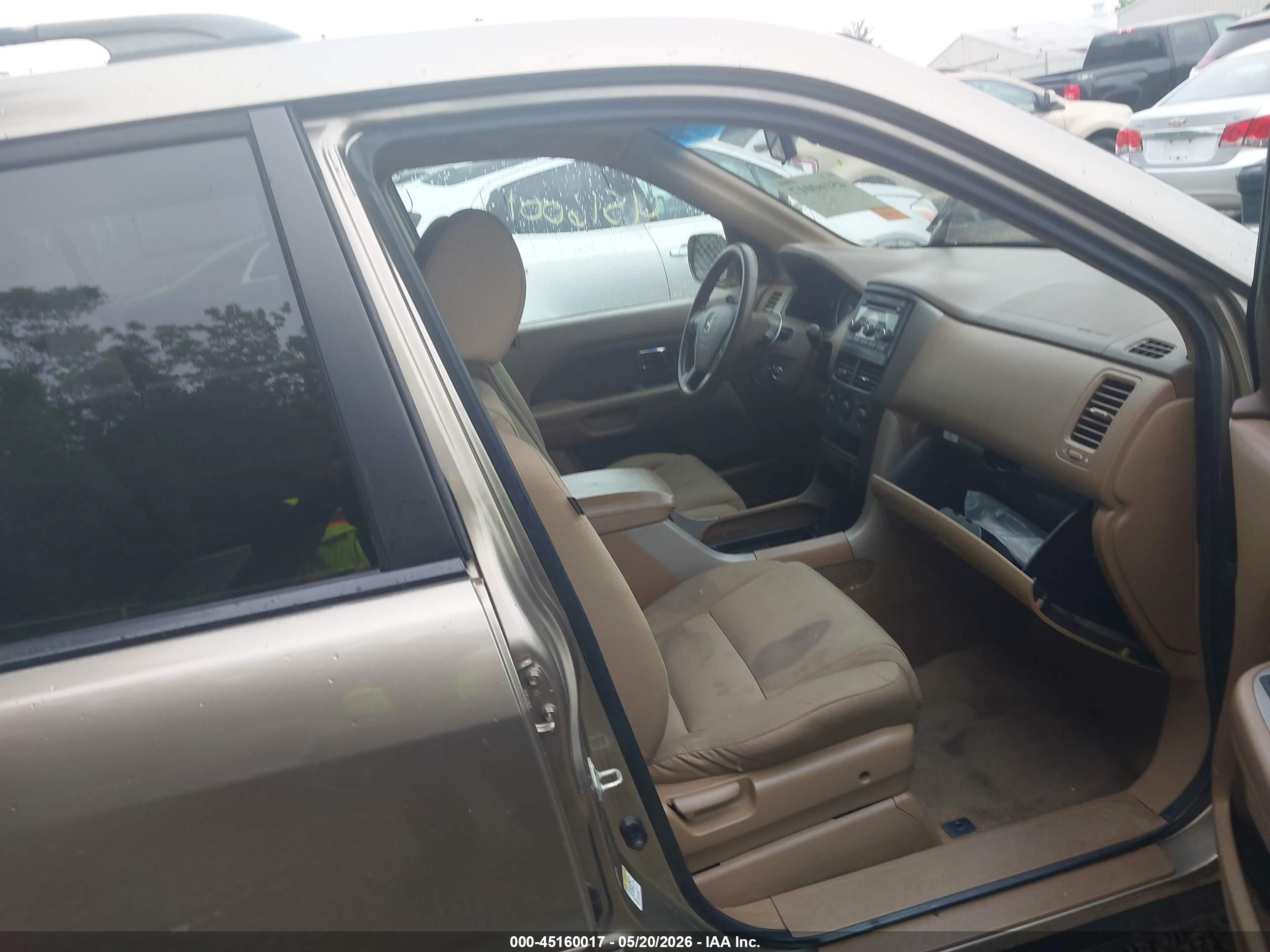2008 Honda Pilot Vp Dark Brown vin: 5FNYF28288B005723