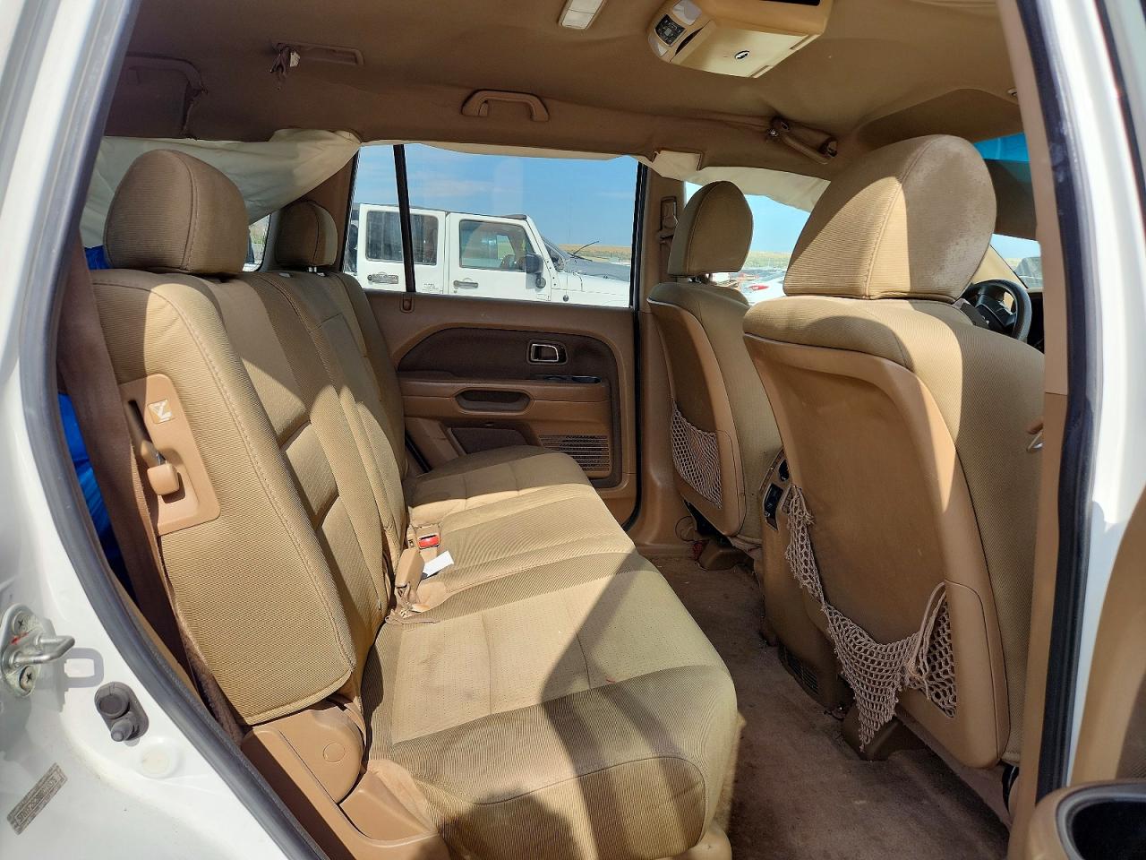 2008 Honda Pilot Vp Белый vin: 5FNYF28288B016575