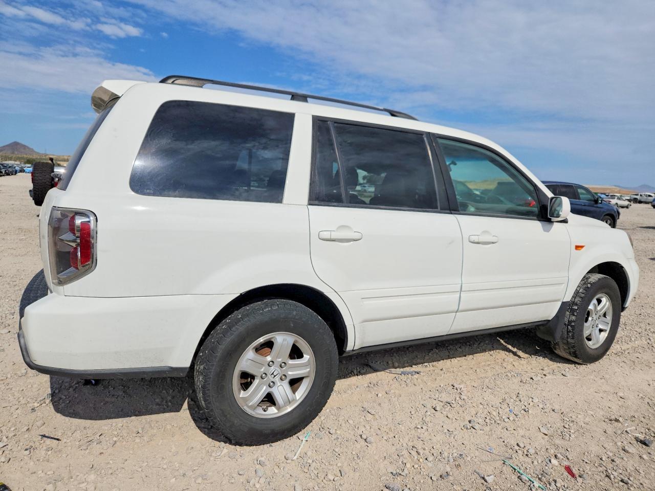 2008 Honda Pilot Vp Белый vin: 5FNYF28288B016575