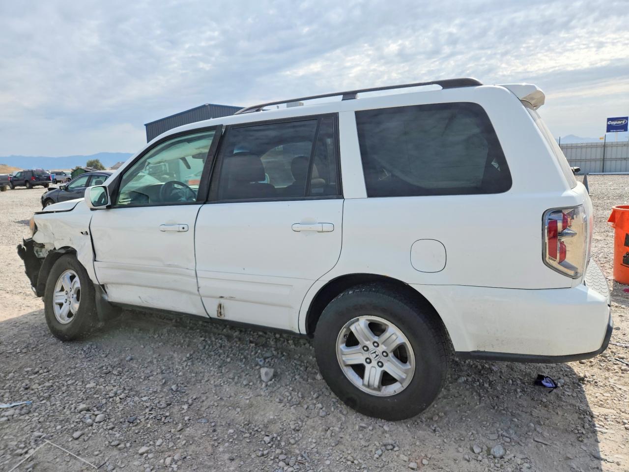 2008 Honda Pilot Vp Белый vin: 5FNYF28288B016575