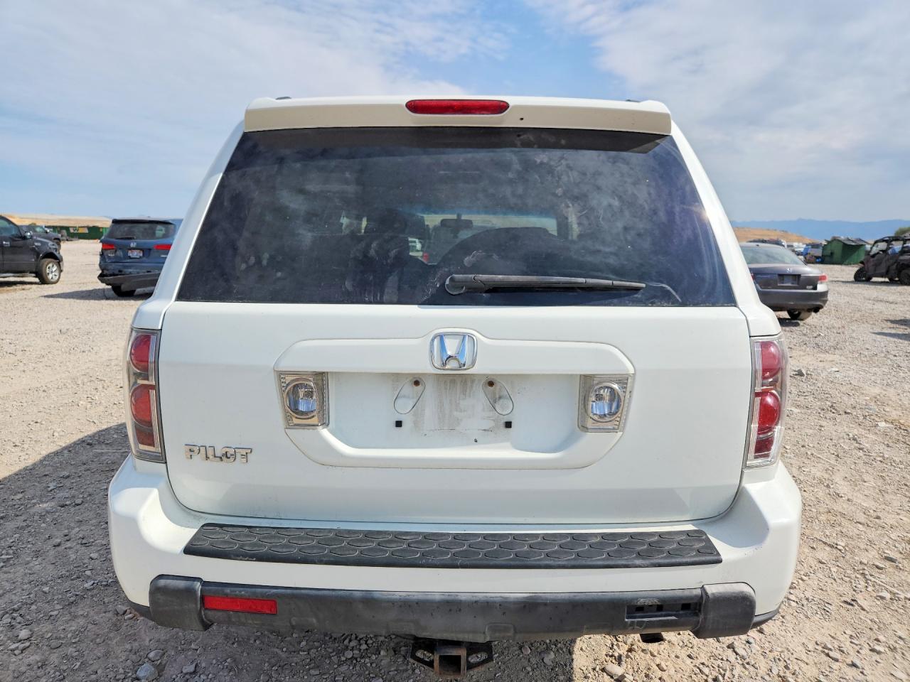 2008 Honda Pilot Vp Белый vin: 5FNYF28288B016575