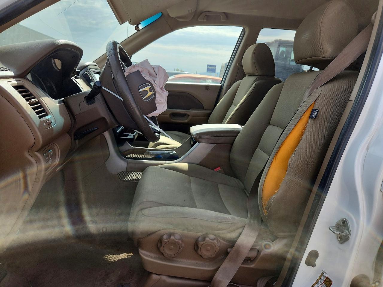 2008 Honda Pilot Vp Белый vin: 5FNYF28288B016575