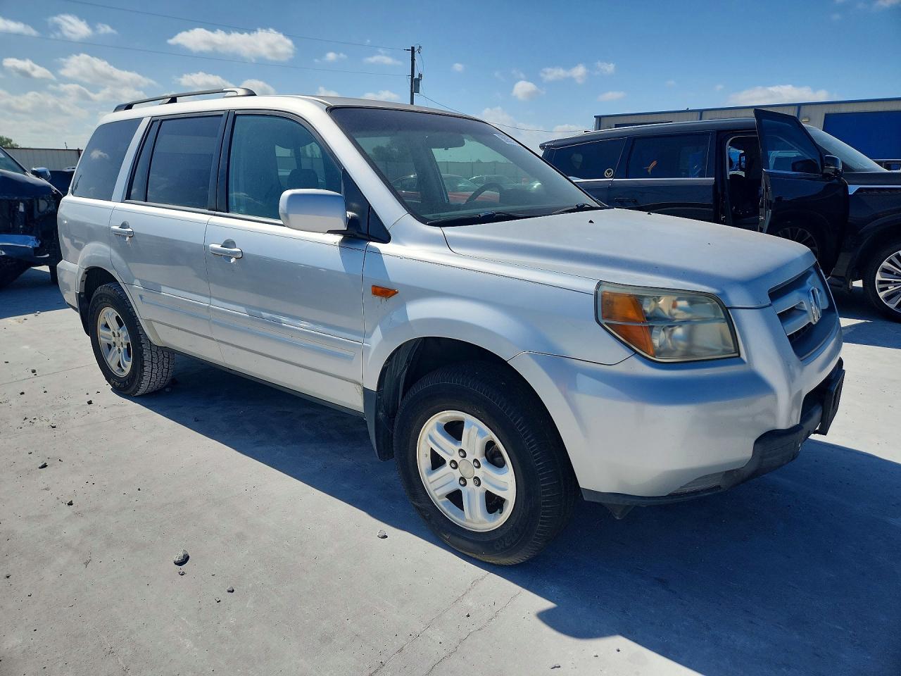 2008 Honda Pilot Vp Silver vin: 5FNYF28298B001650