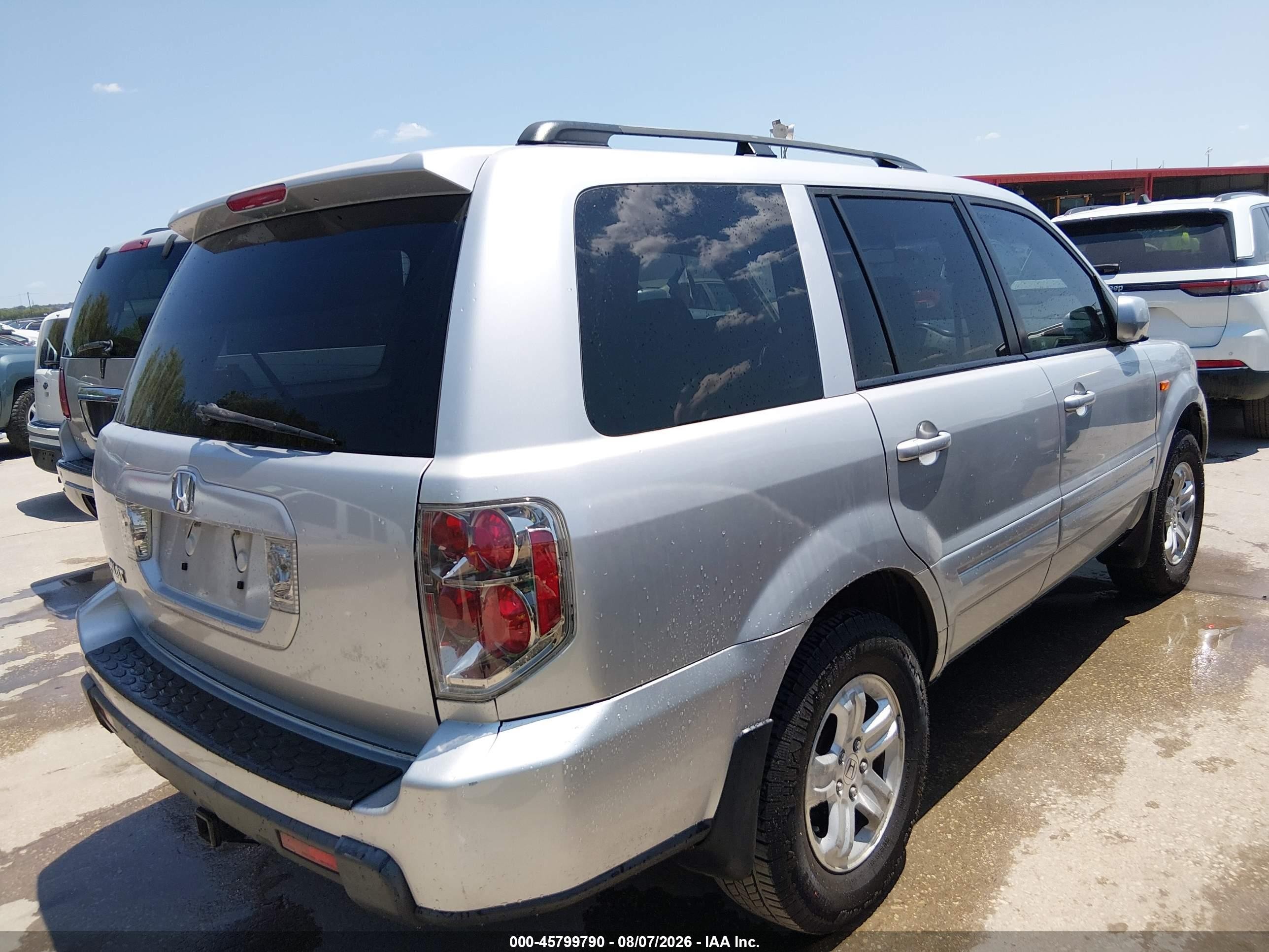 2008 Honda Pilot Vp Серебряный vin: 5FNYF28298B025253