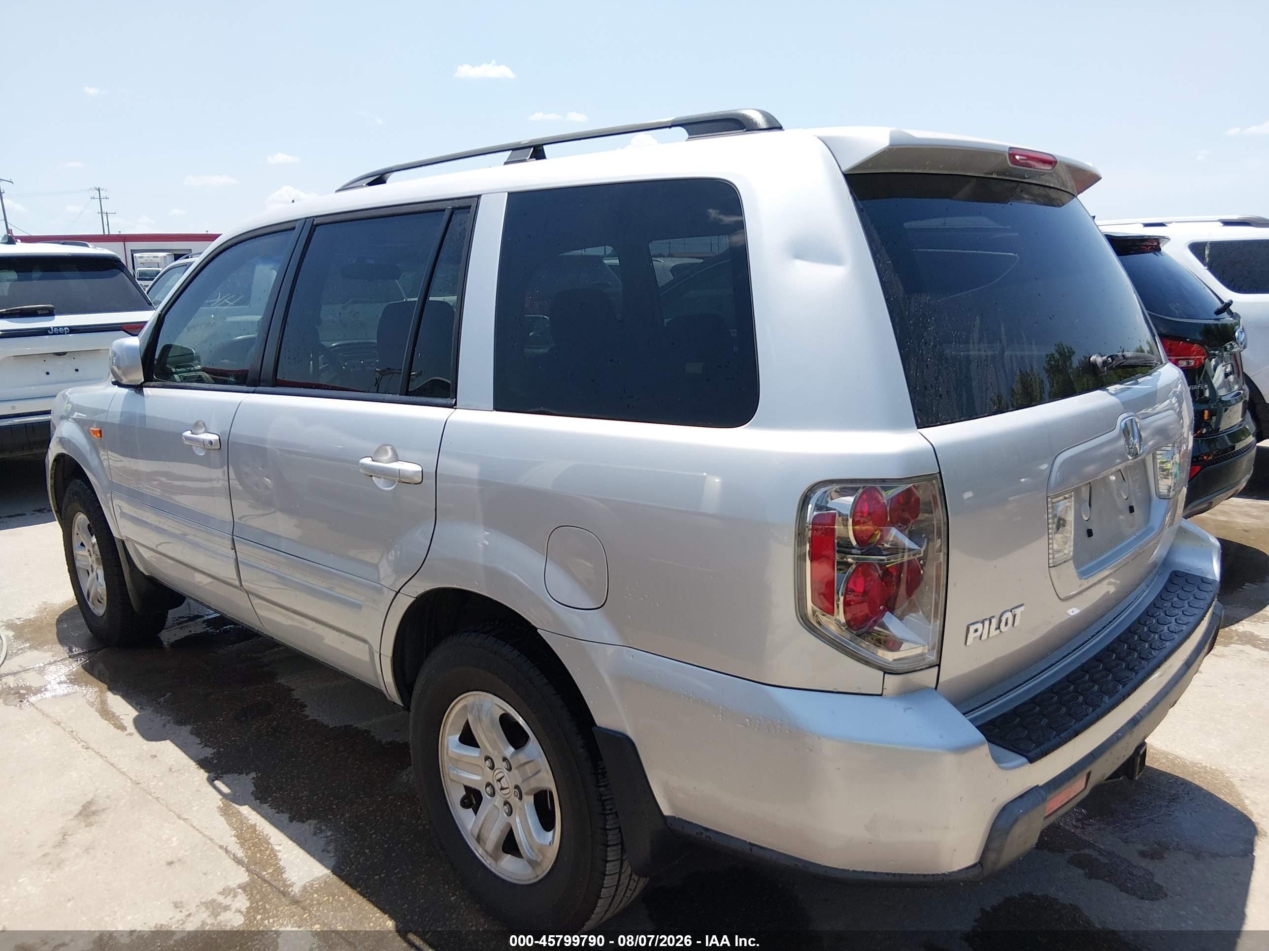 2008 Honda Pilot Vp Серебряный vin: 5FNYF28298B025253
