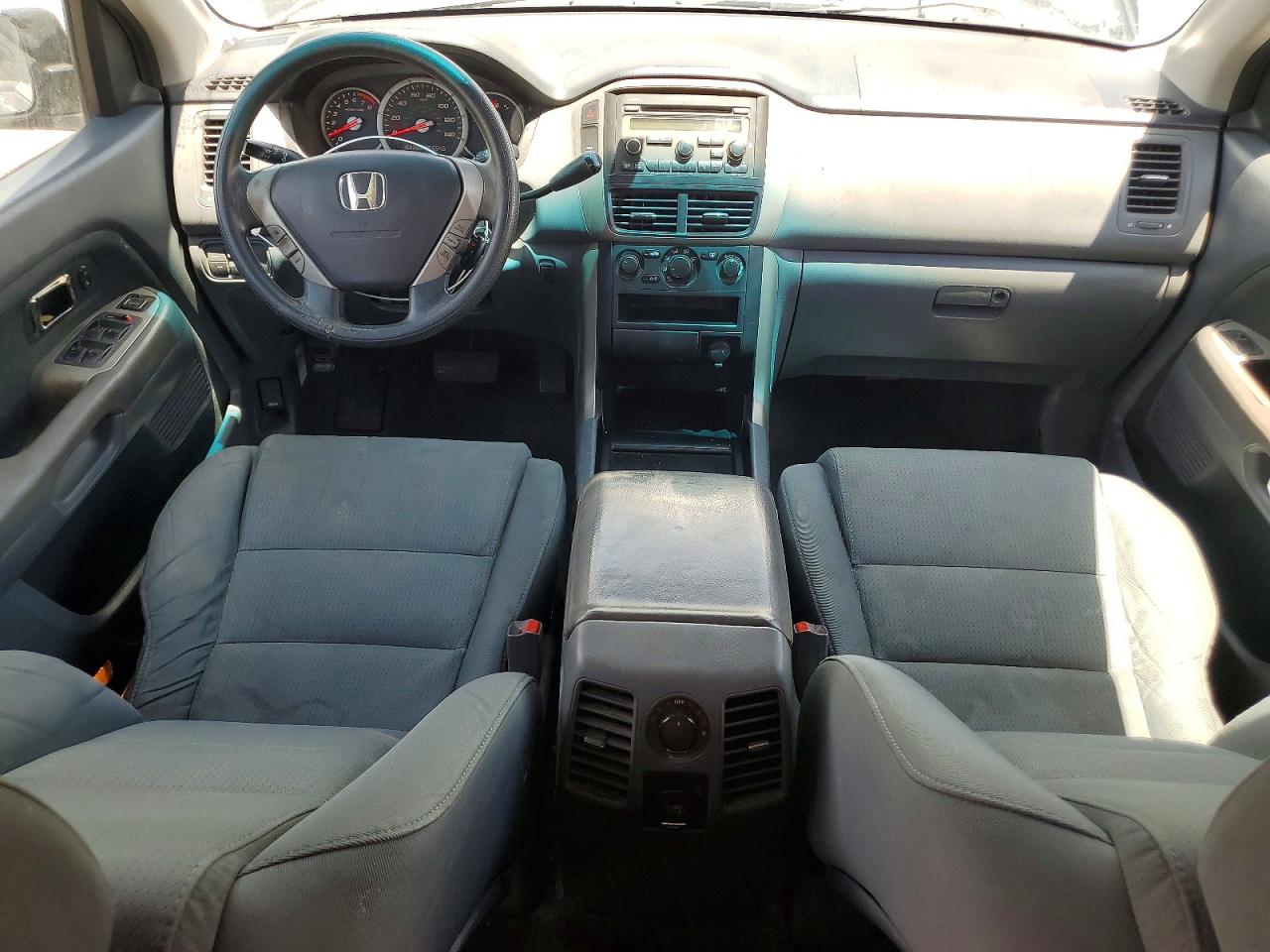 2008 Honda Pilot Vp Black vin: 5FNYF282X8B021146