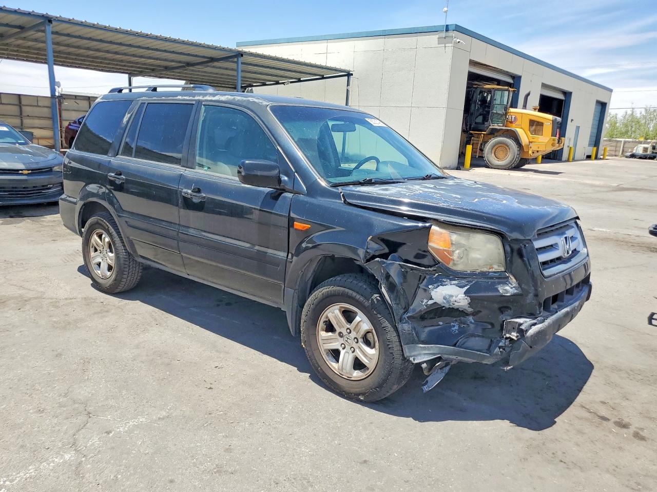 2008 Honda Pilot Vp Black vin: 5FNYF282X8B021146