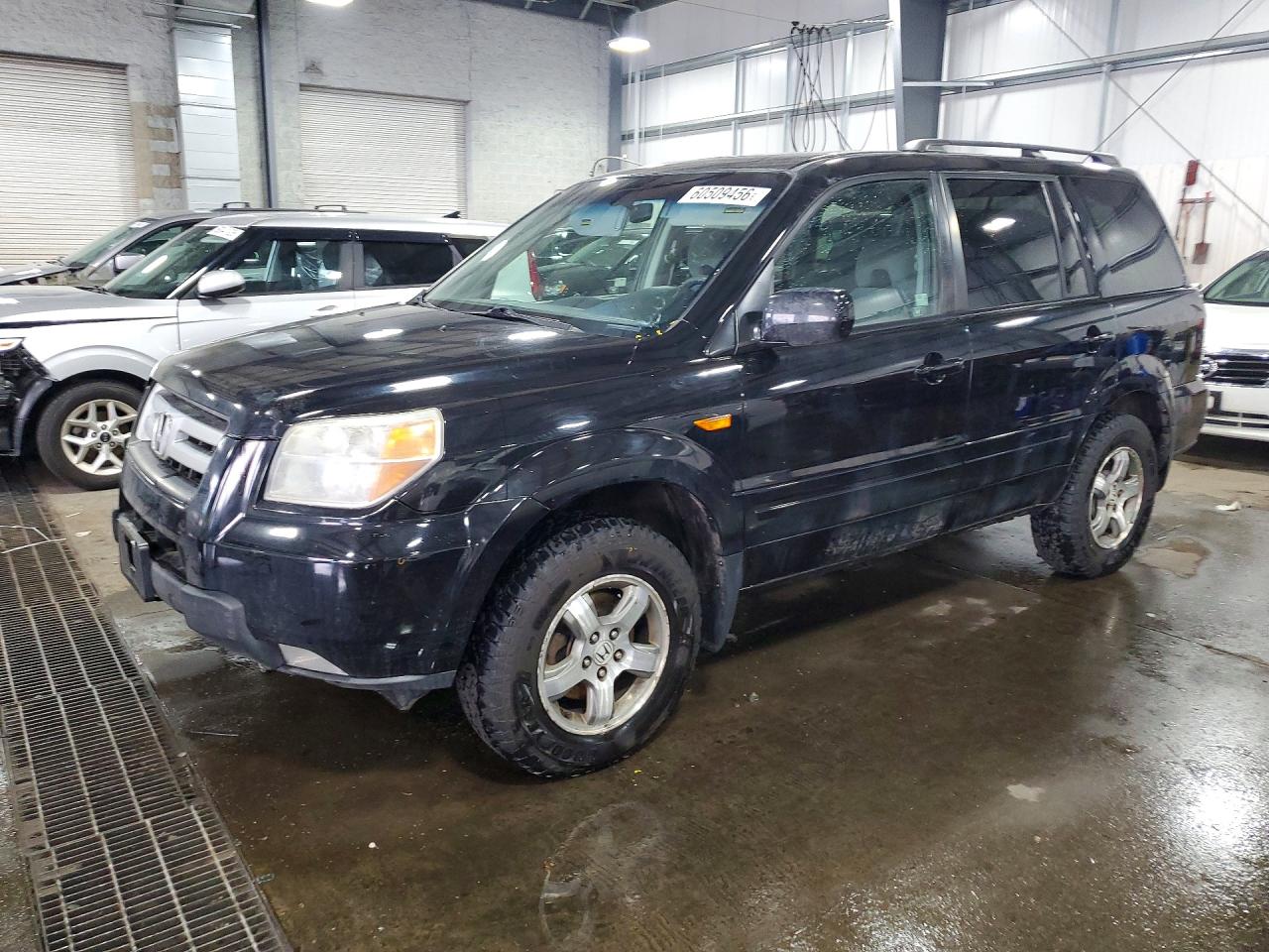 2008 Honda Pilot Se Black vin: 5FNYF28308B001268