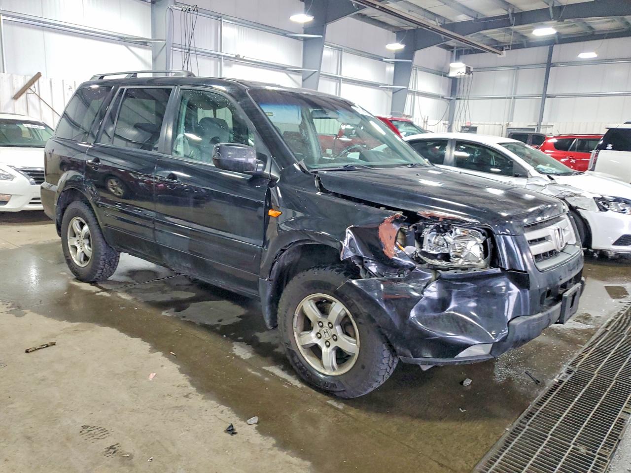 2008 Honda Pilot Se Черный vin: 5FNYF28308B001268