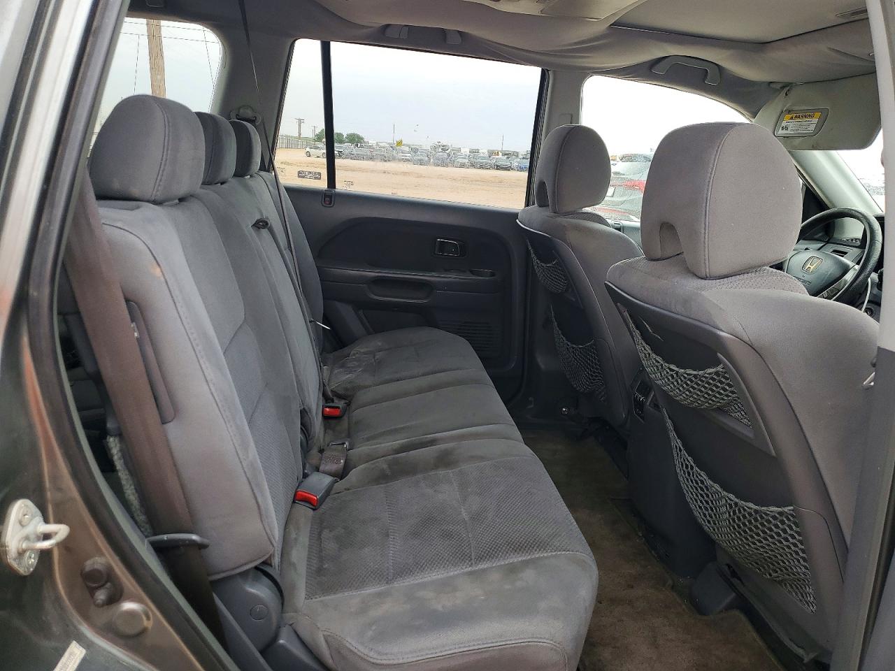 2008 Honda Pilot Se Gray vin: 5FNYF28328B000381