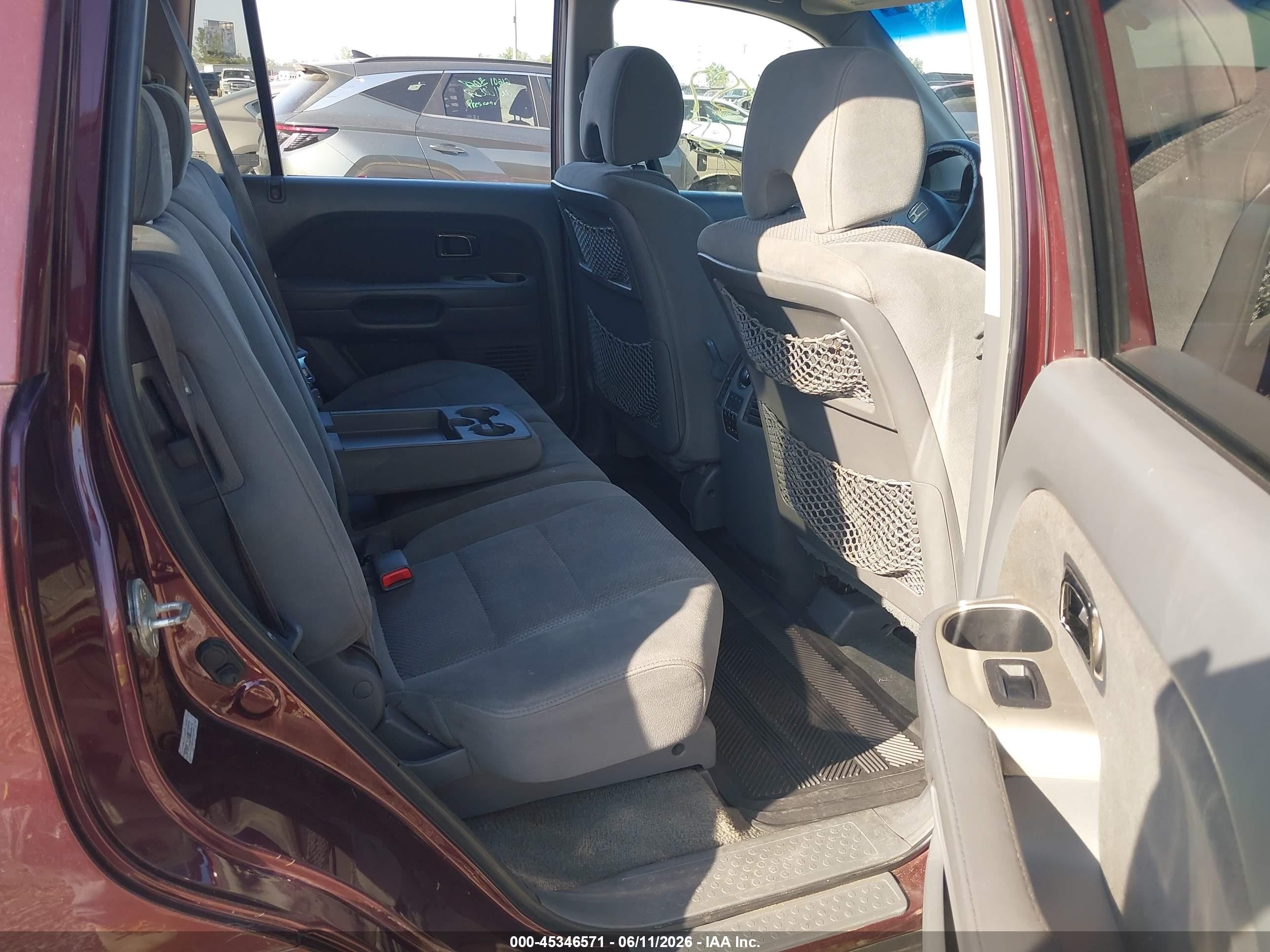 2008 Honda Pilot Se Purple vin: 5FNYF28348B030272