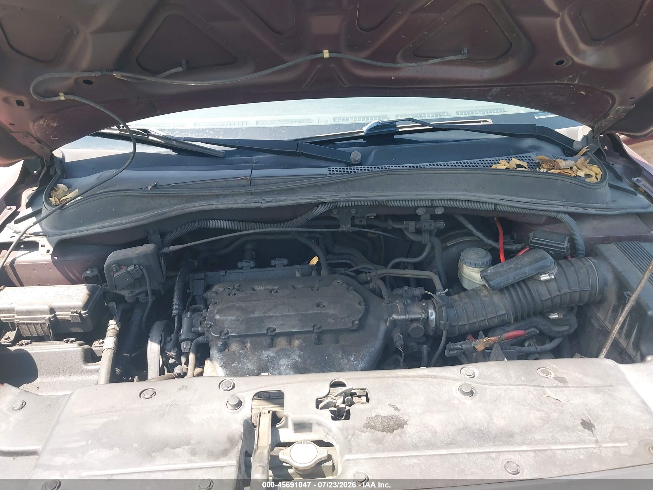 2008 Honda Pilot Se Maroon vin: 5FNYF28368B008113