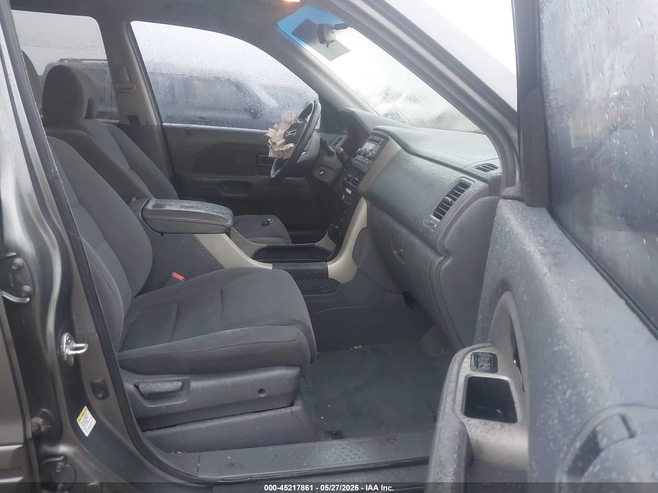 2008 Honda Pilot Se Gray vin: 5FNYF28378B016110