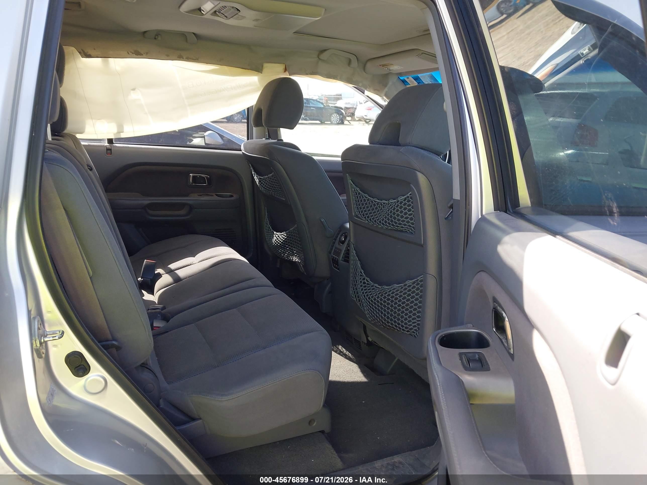 2008 Honda Pilot Se Silver vin: 5FNYF28388B002023