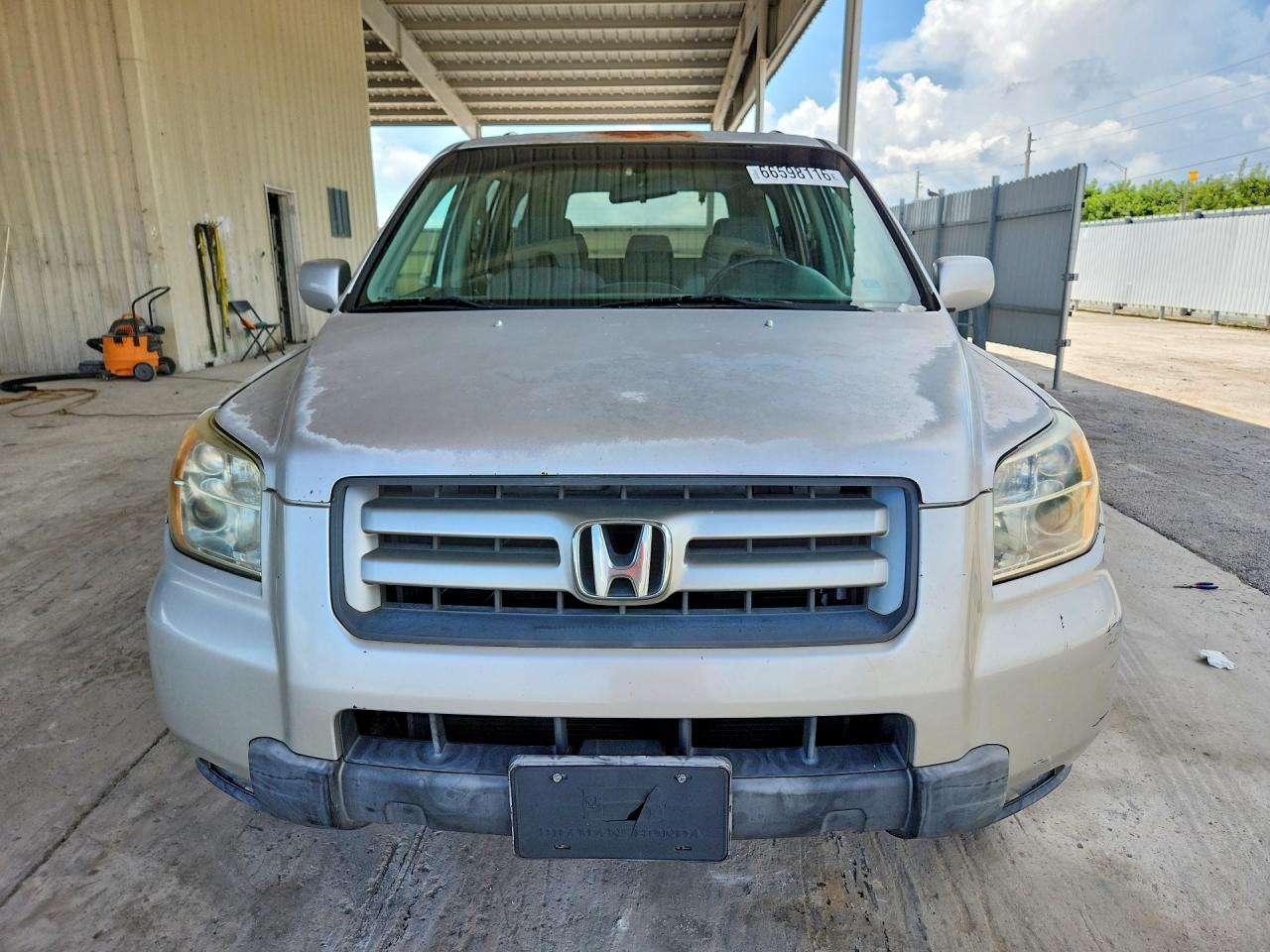 2008 Honda Pilot Se Silver vin: 5FNYF28388B011210