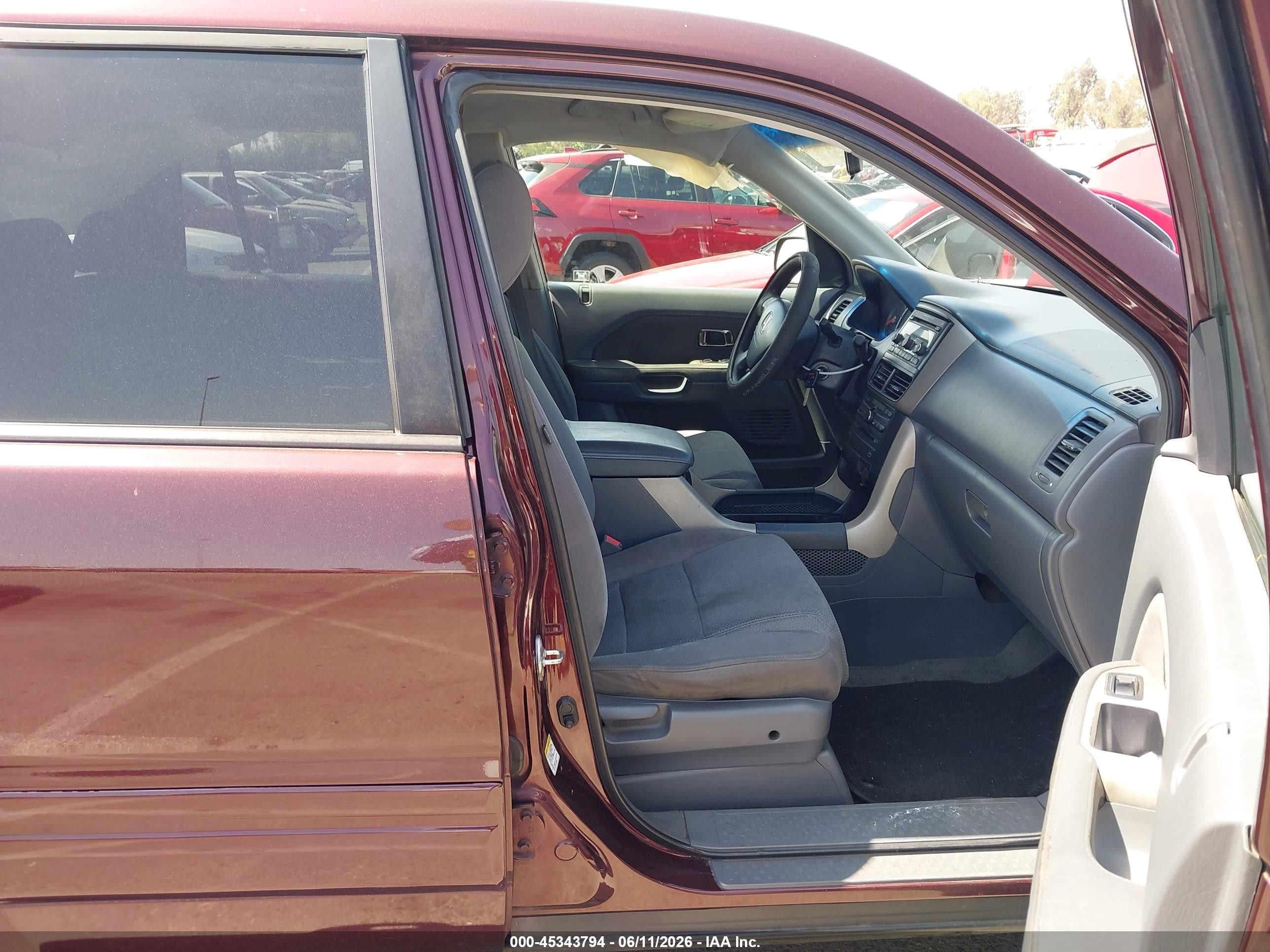 2008 Honda Pilot Se Бордовый vin: 5FNYF28388B023115