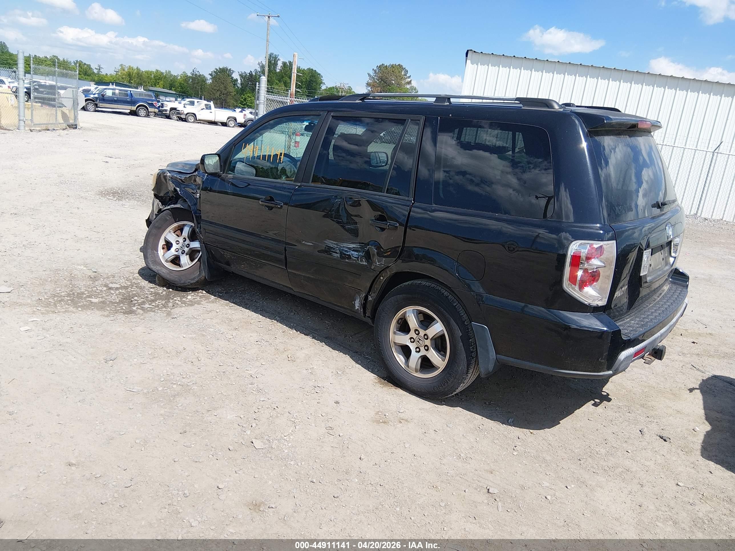 2008 Honda Pilot Se Black vin: 5FNYF28398B015394