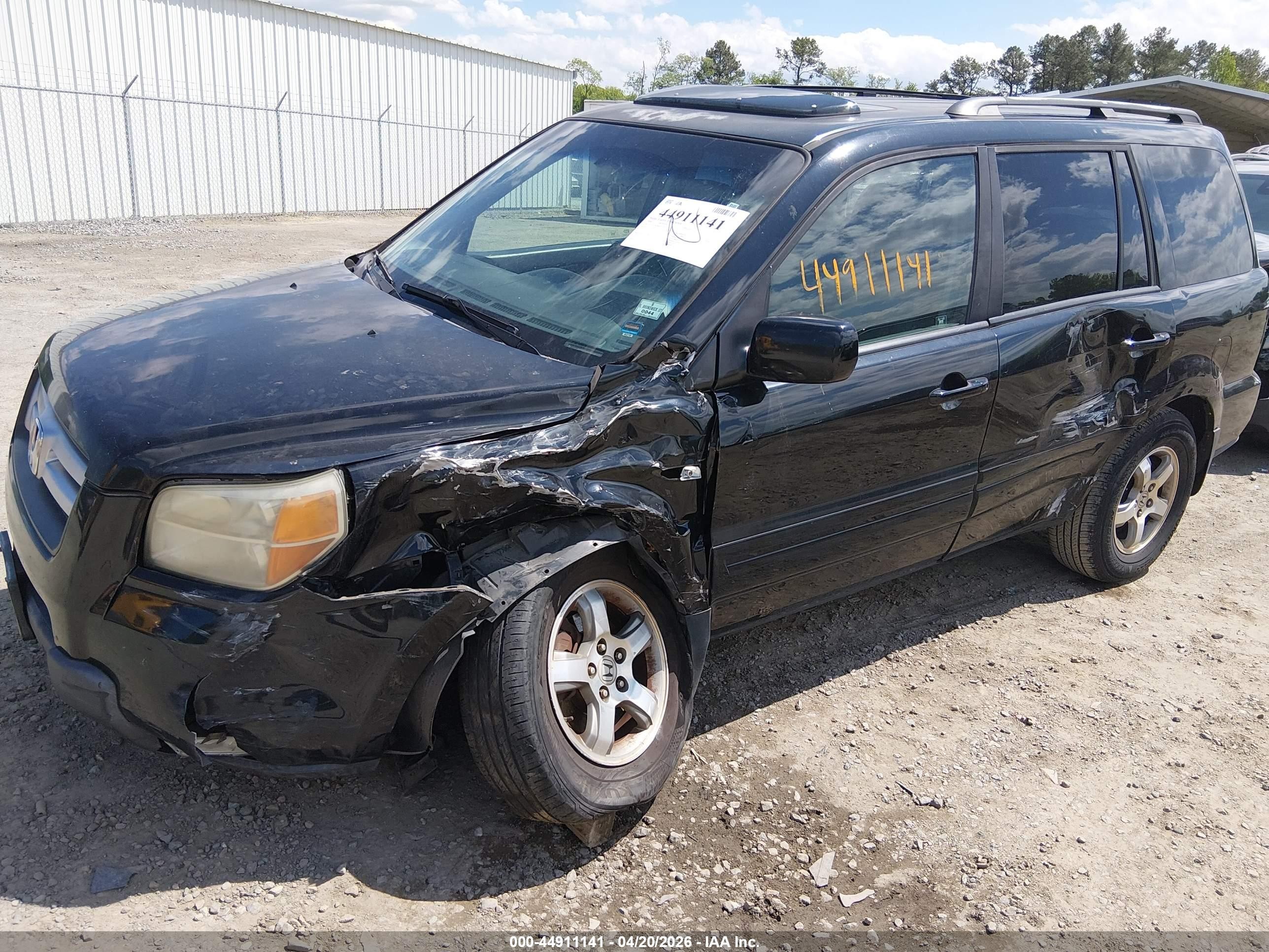 2008 Honda Pilot Se Black vin: 5FNYF28398B015394