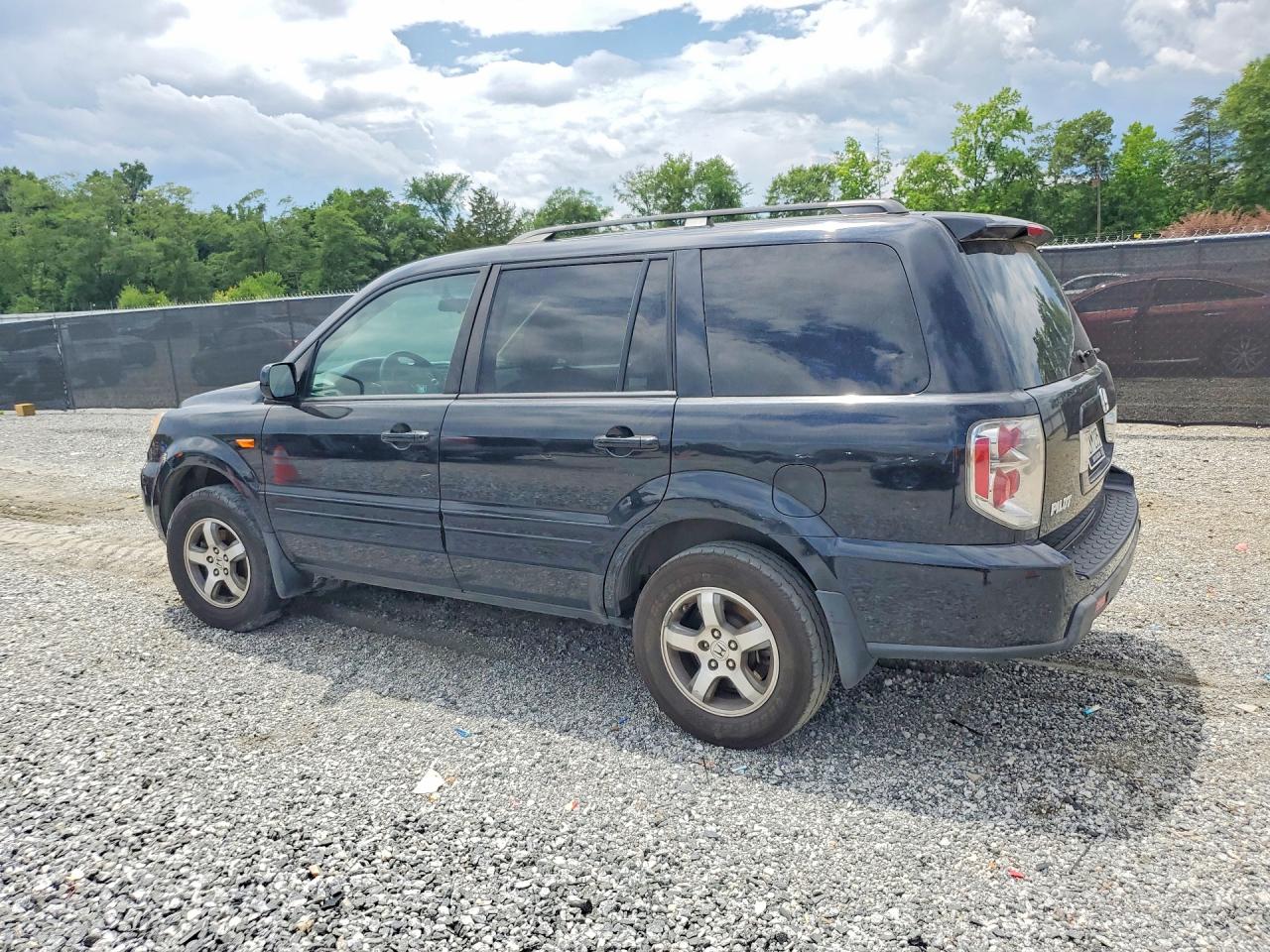 2008 Honda Pilot Se Black vin: 5FNYF28398B029568