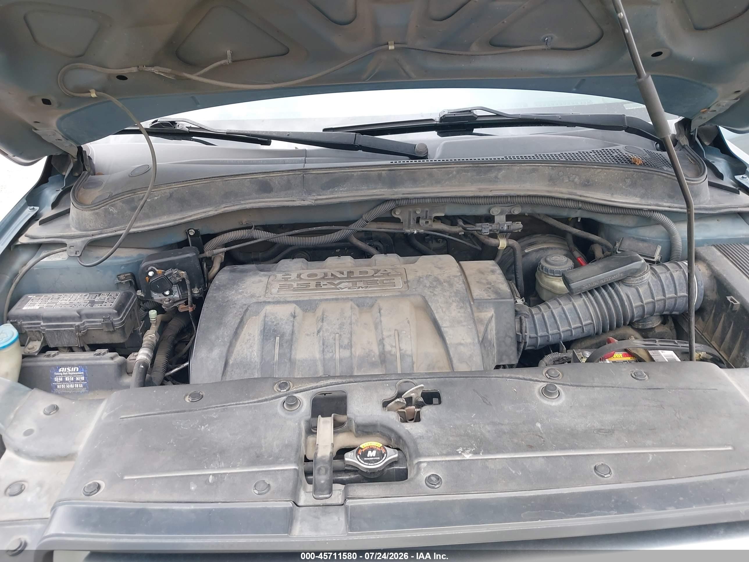 2008 Honda Pilot Se Синий vin: 5FNYF283X8B004209