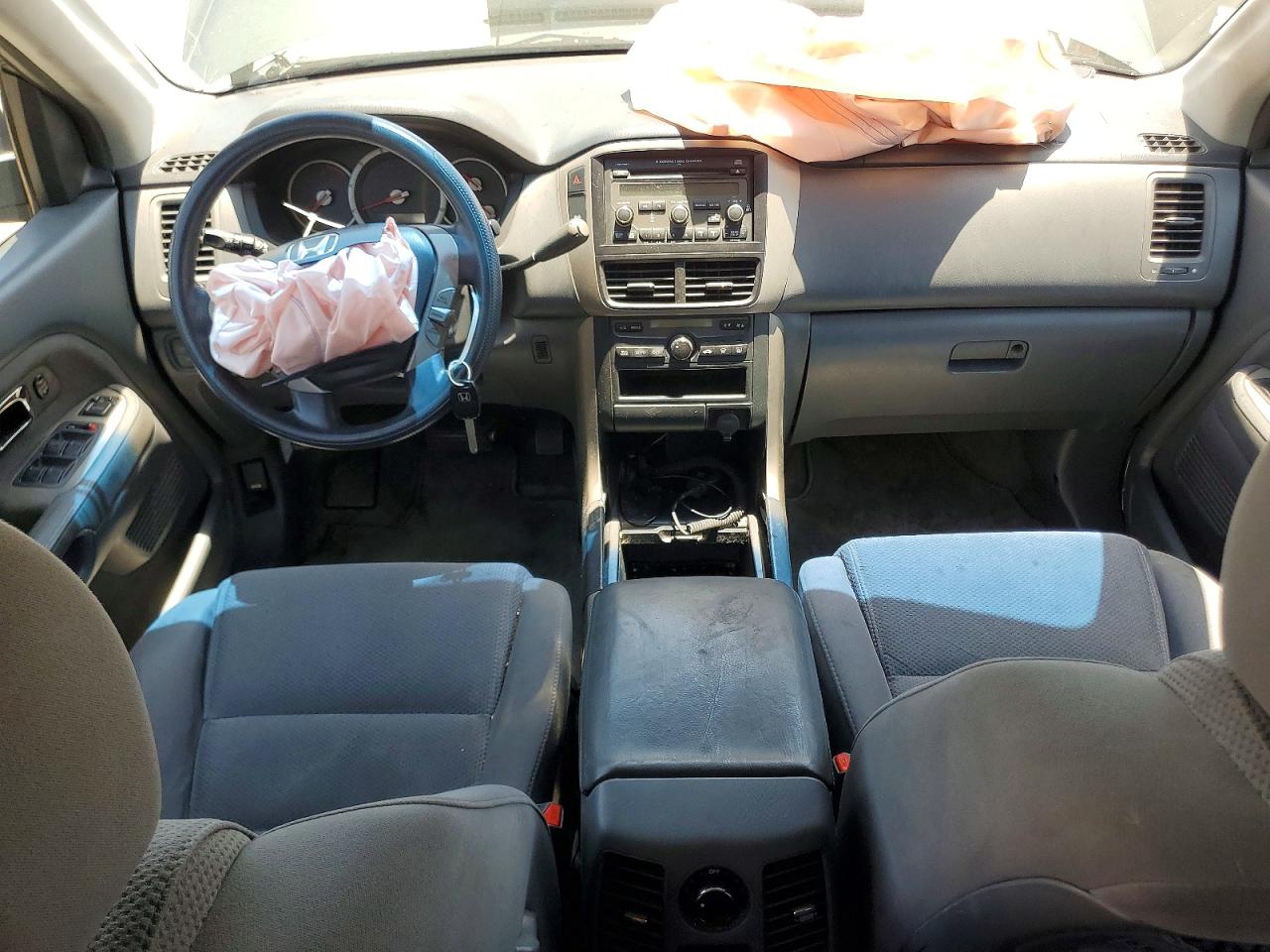 2006 Honda Pilot Ex Gray vin: 5FNYF28406B016746