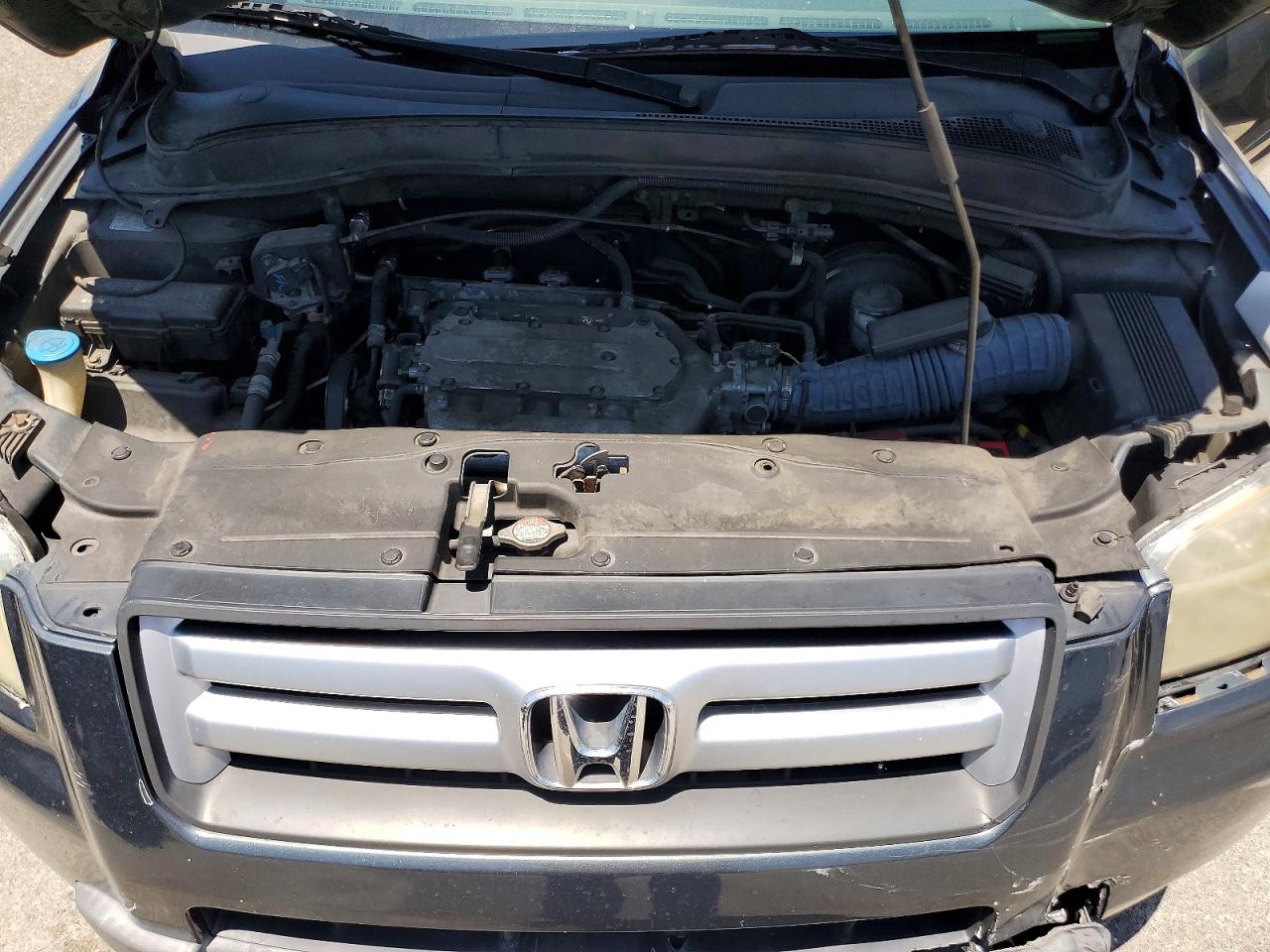 2006 Honda Pilot Ex Gray vin: 5FNYF28406B016746