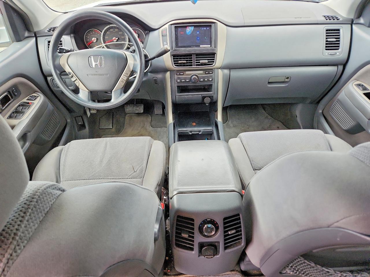 2007 Honda Pilot Ex Silver vin: 5FNYF28407B012326