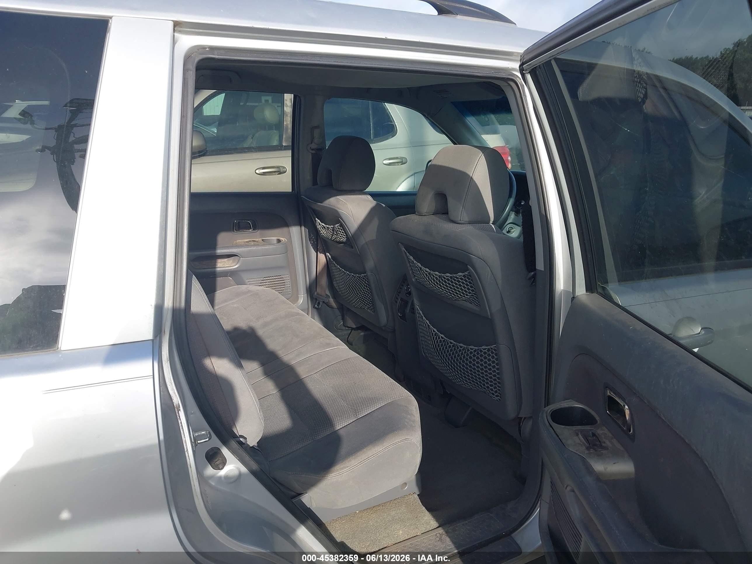 2007 Honda Pilot Ex Silver vin: 5FNYF28407B033452