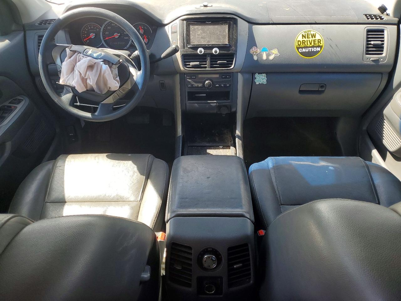 2008 Honda Pilot Ex Silver vin: 5FNYF28408B007838